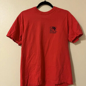 Comfort Colors Red vintage surf tee Hilton Head Sc size Medium